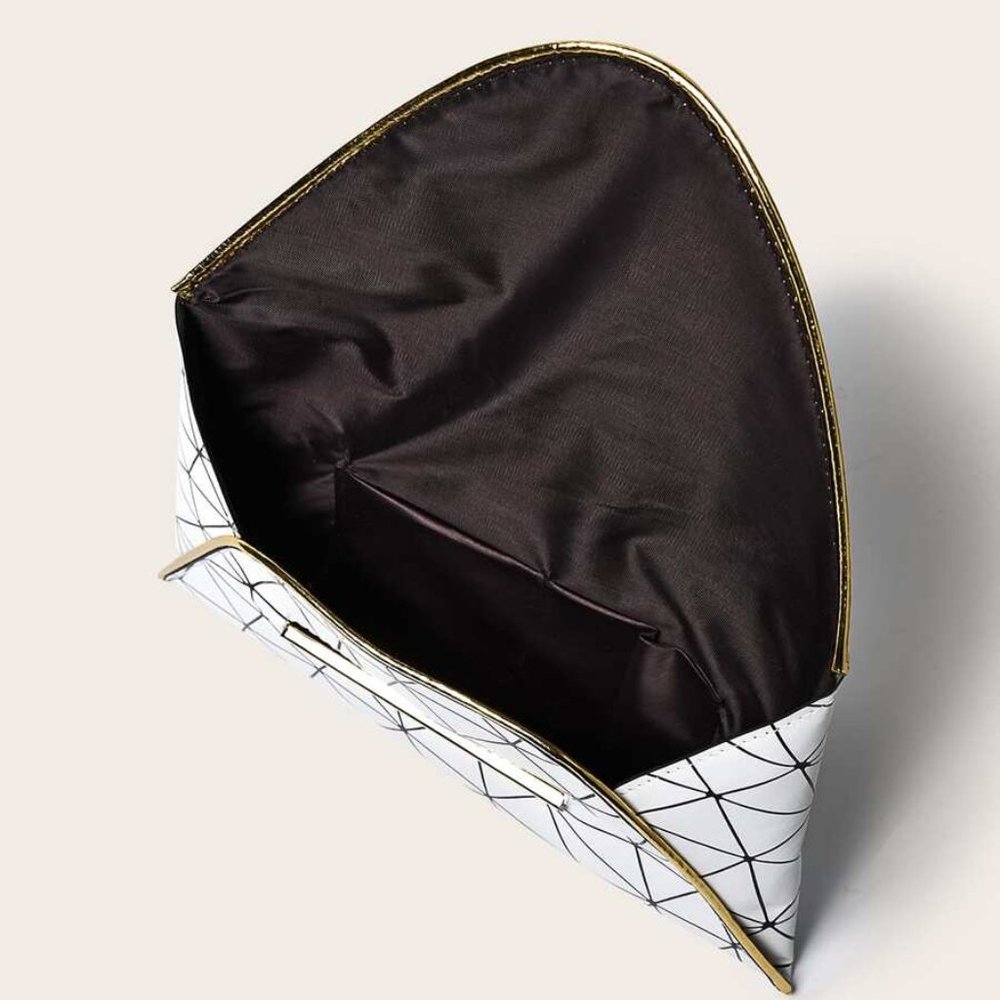 Geometric Graphic Clutch Bag - Picture 3 of 3